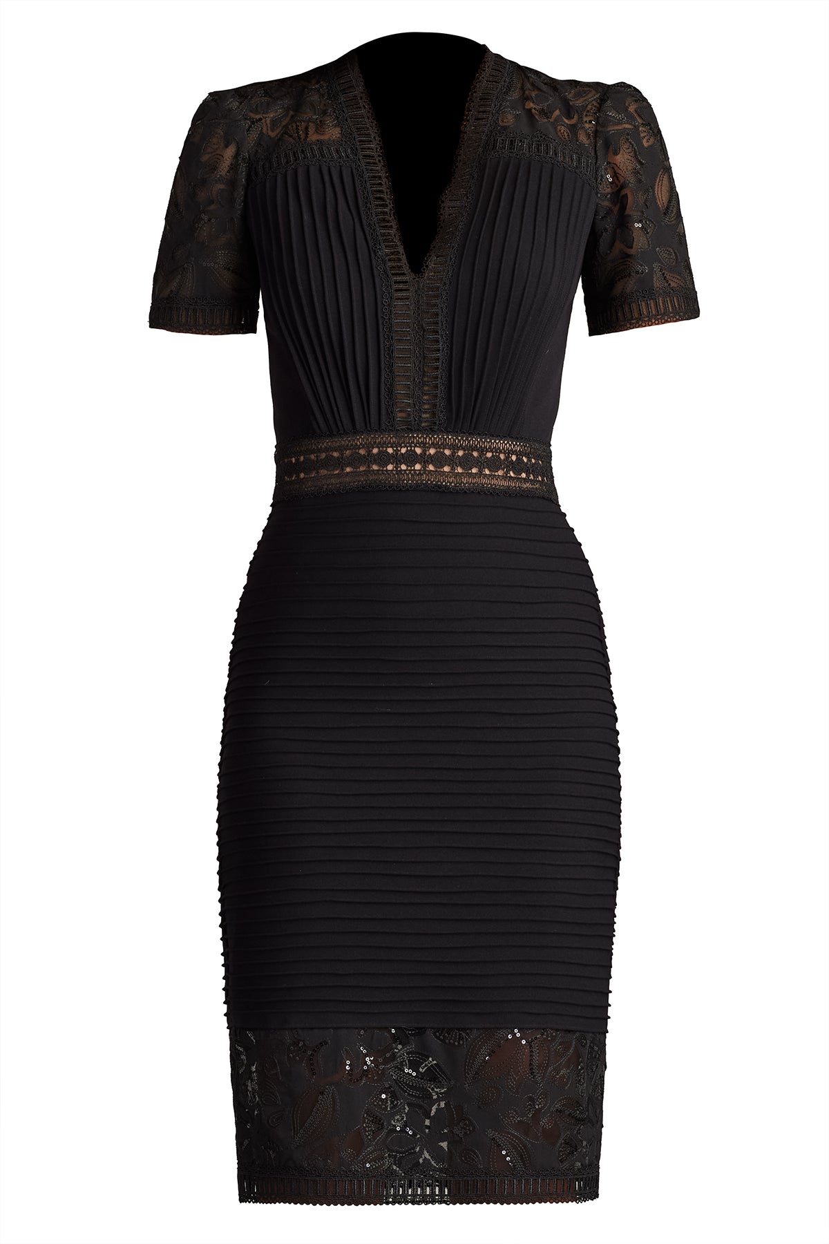 Brone Illusion Lace Cocktail Dress