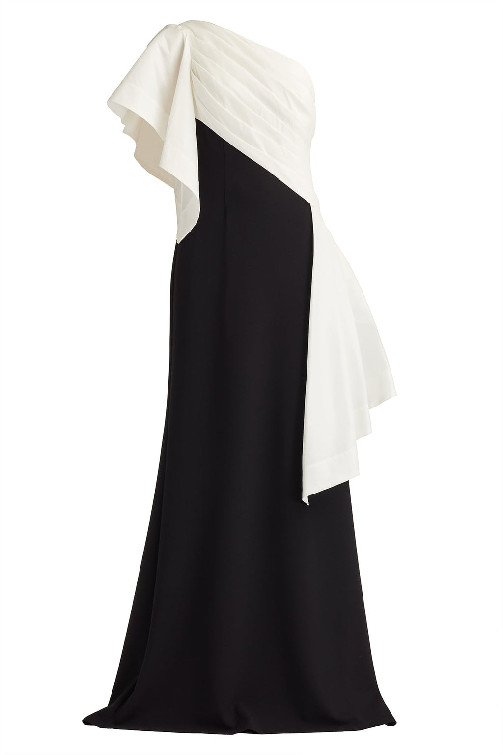 Santa Fe Draped Flounce Gown – Tadashi Shoji Official Online Boutique