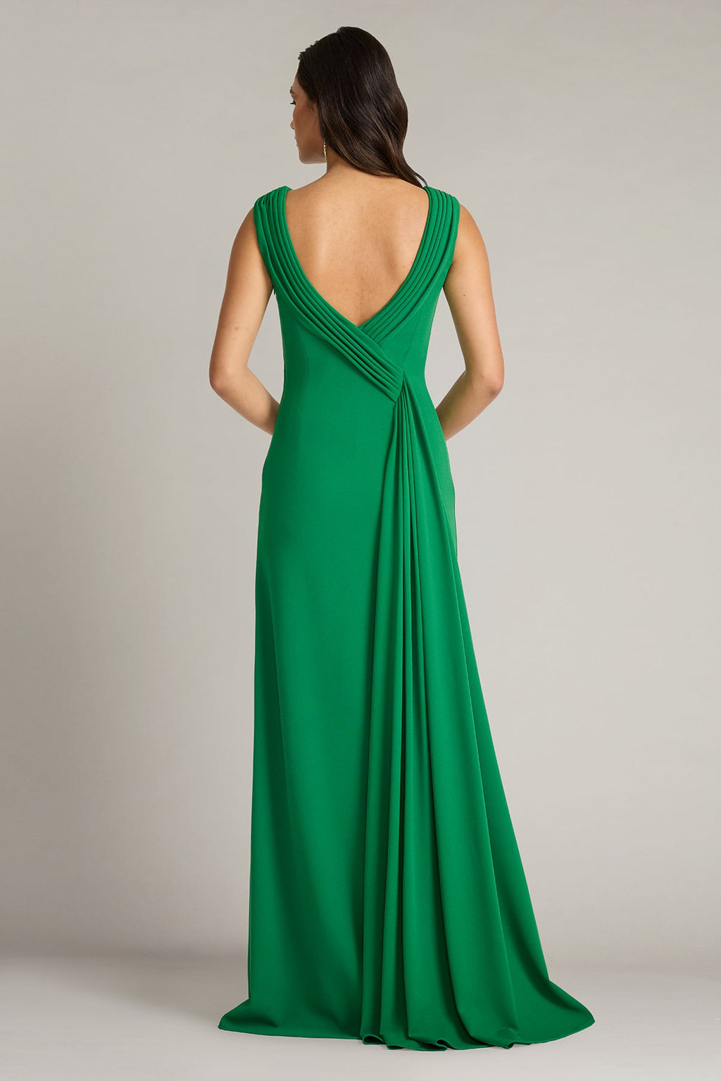 Plaza Drape Back Gown