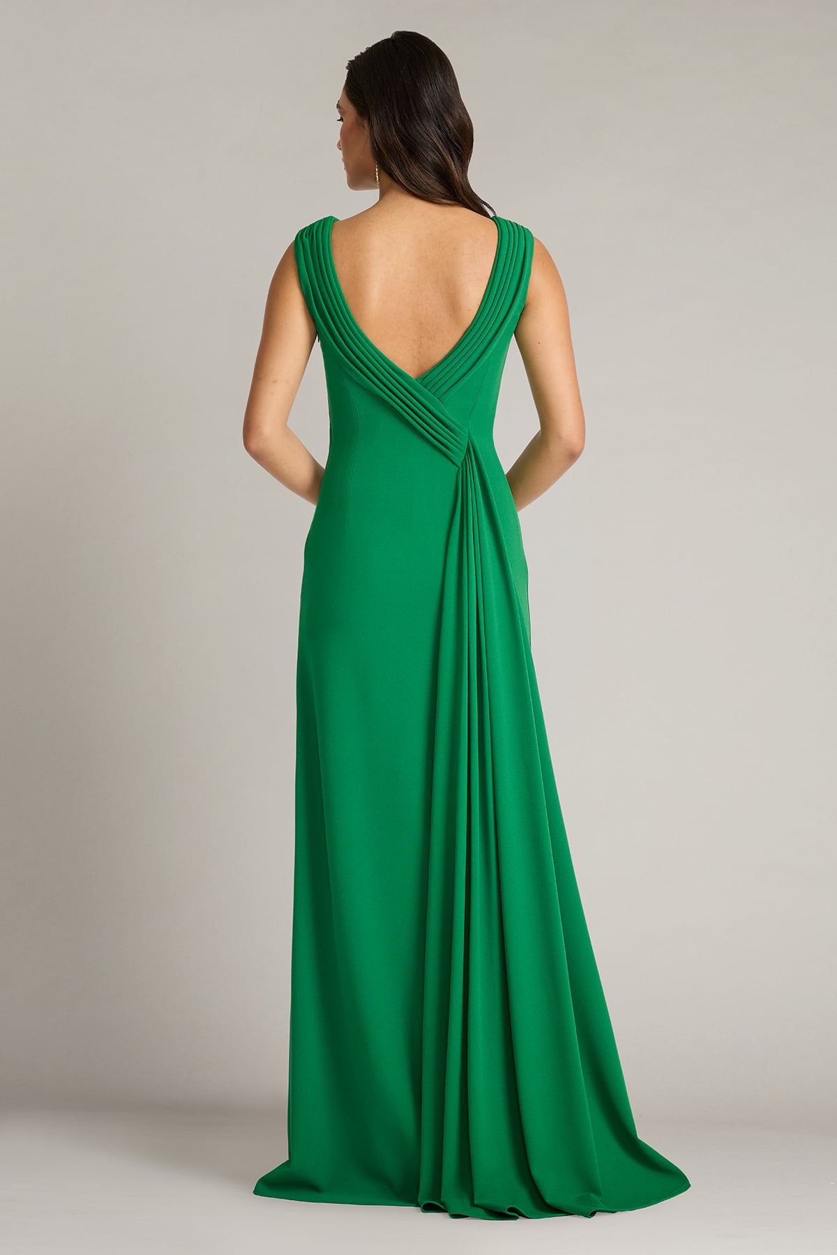 Plaza Drape Back Gown