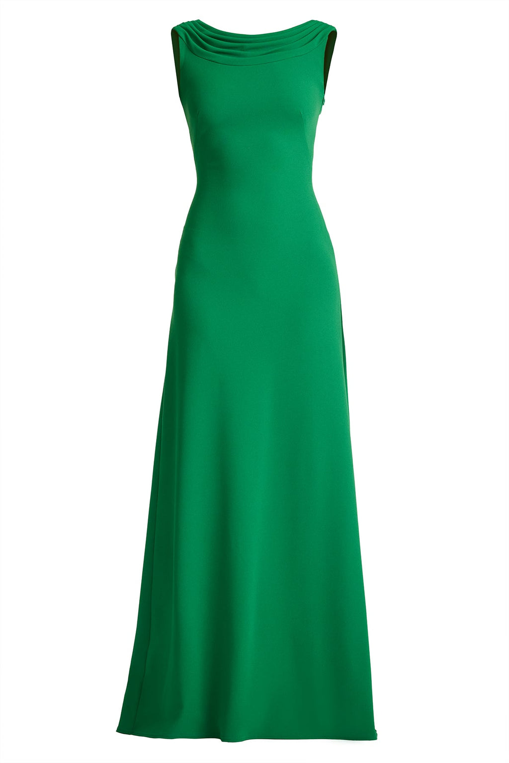 Plaza Drape Back Gown