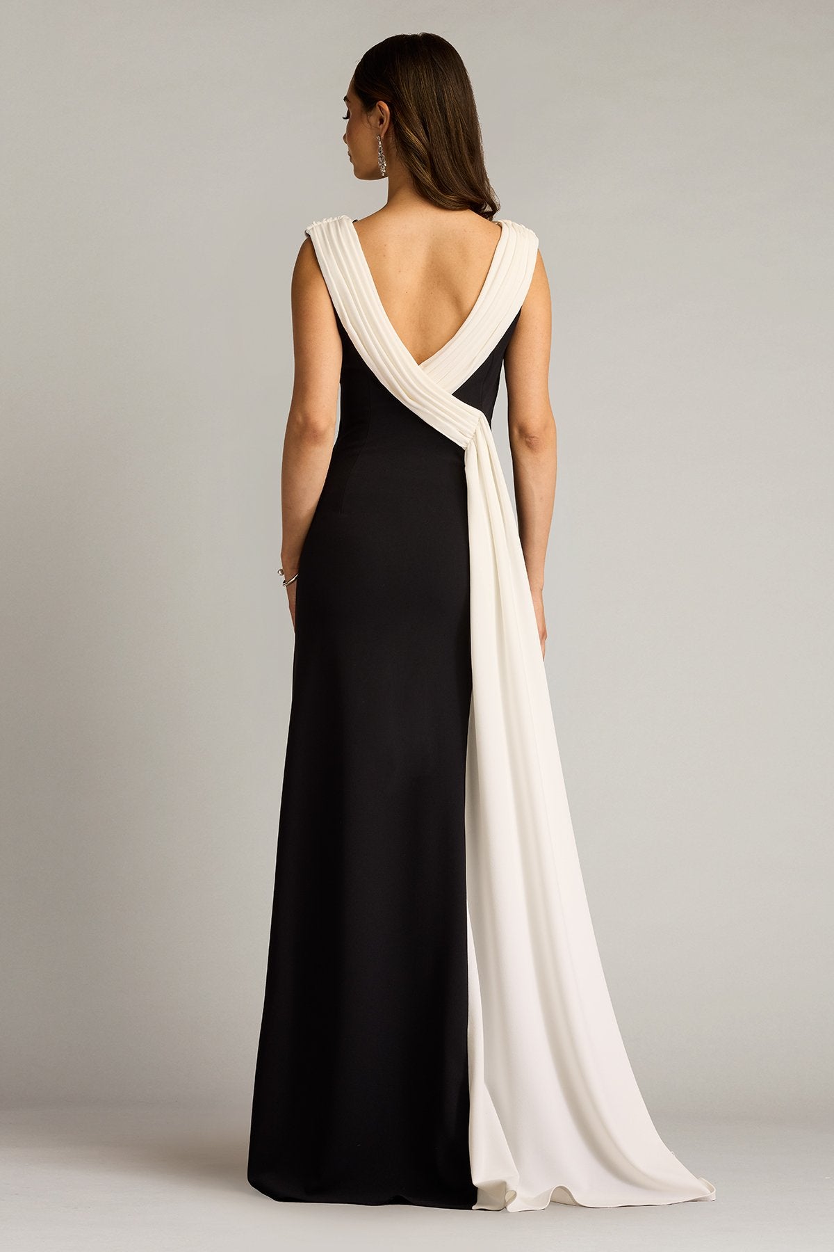 Plaza Drape Back Gown – Tadashi Shoji Official Online Boutique