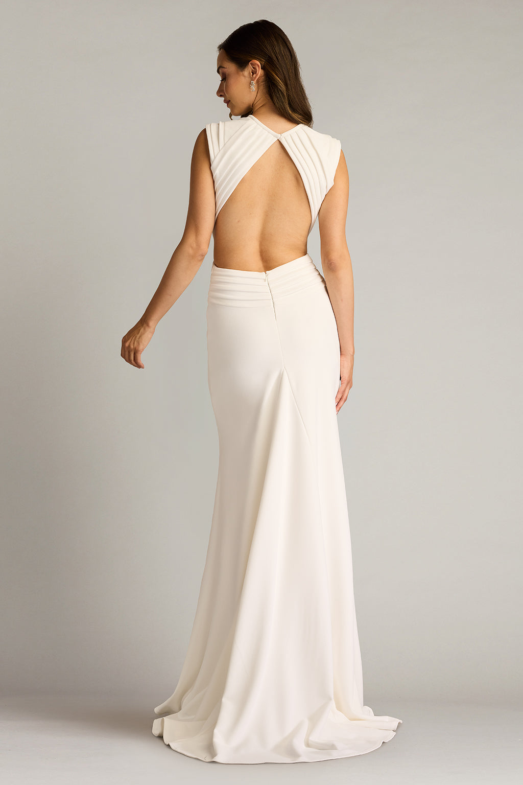 Tenney Pleated Waist Gown