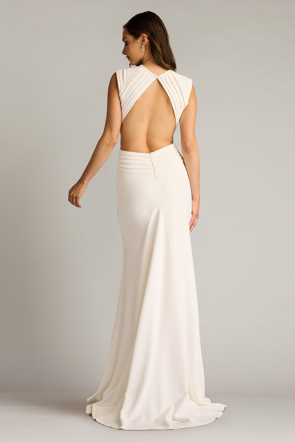 Tenney Pleated Waist Gown