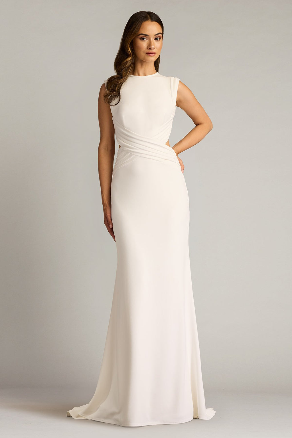 Tenney Pleated Waist Gown