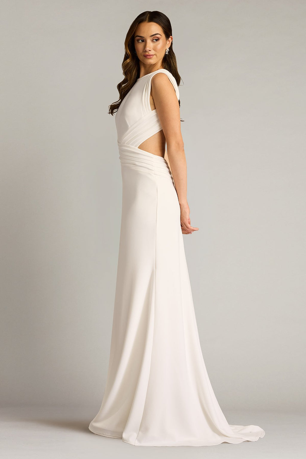 Tenney Pleated Waist Gown
