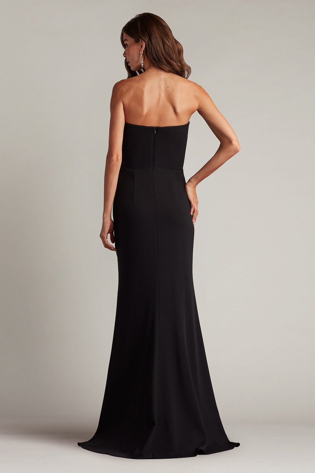 Sirota Center-Front Ruffle Gown