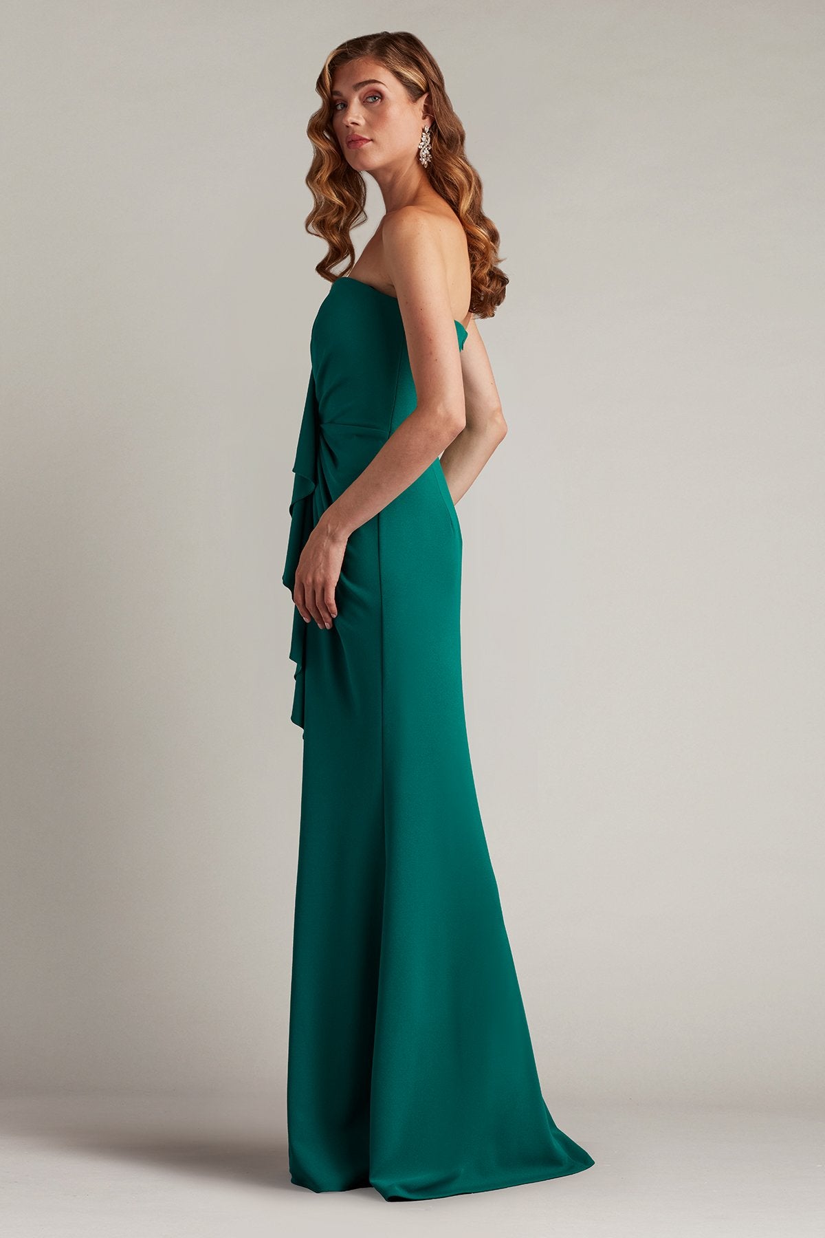 Mallam Waterfall Drape Gown Tadashi Shoji Official Online Boutique Mallam Waterfall Drape Gown Tadashi Shoji Official Online Boutique
