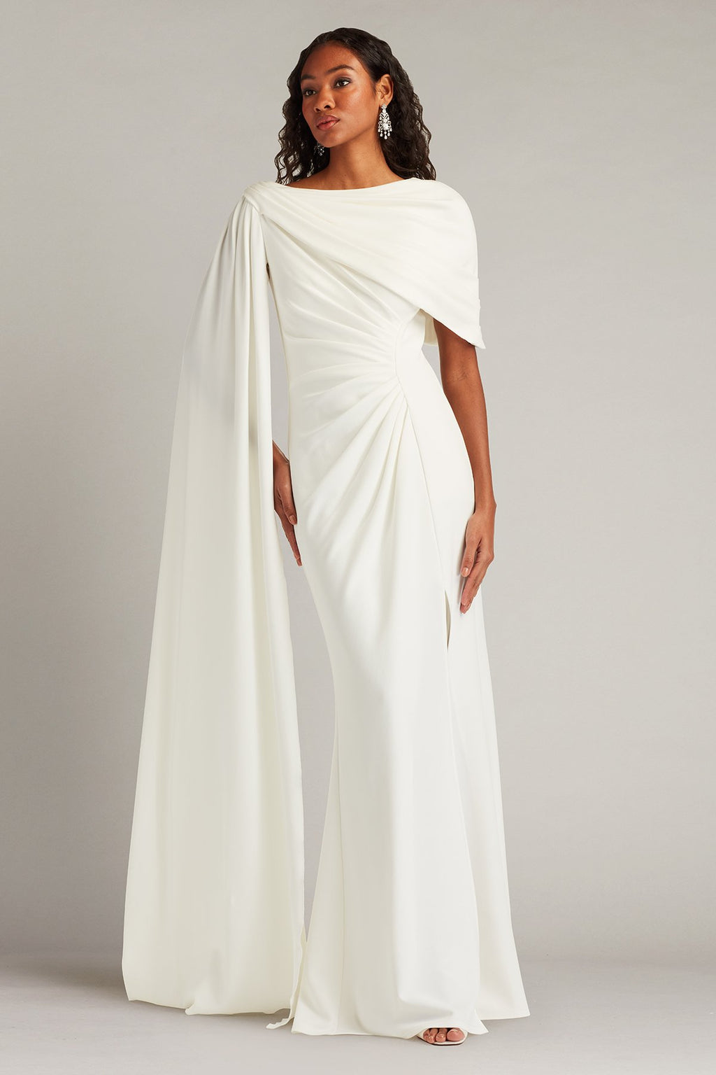Acadia Shawl Draped Gown