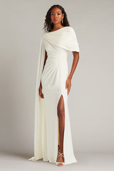 Acadia Shawl Draped Gown – Tadashi Shoji Official Online Boutique