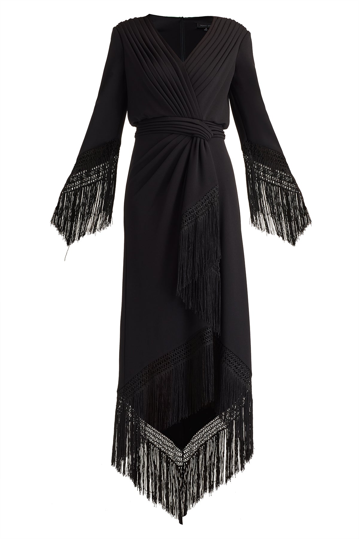 Azie Fringe Midi Dress – Tadashi Shoji Official Online Boutique