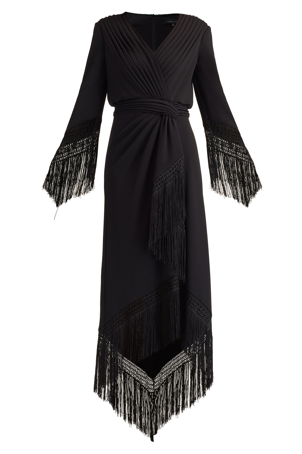 Azie Fringe Midi Dress