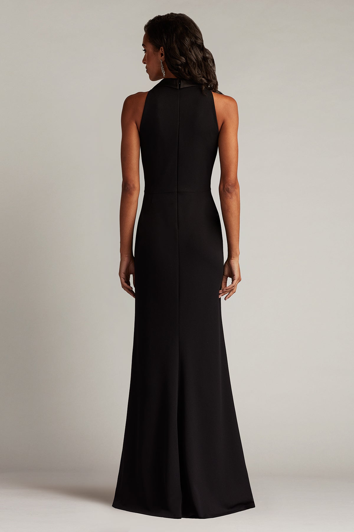 Neshia Halter Lapel Gown – Tadashi Shoji Official Online Boutique