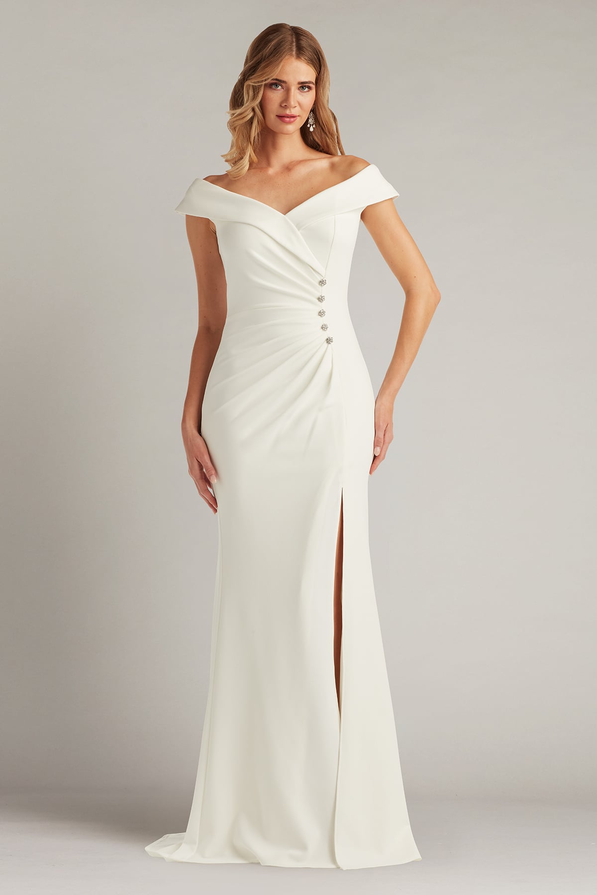 Ames Off-Shoulder Gown