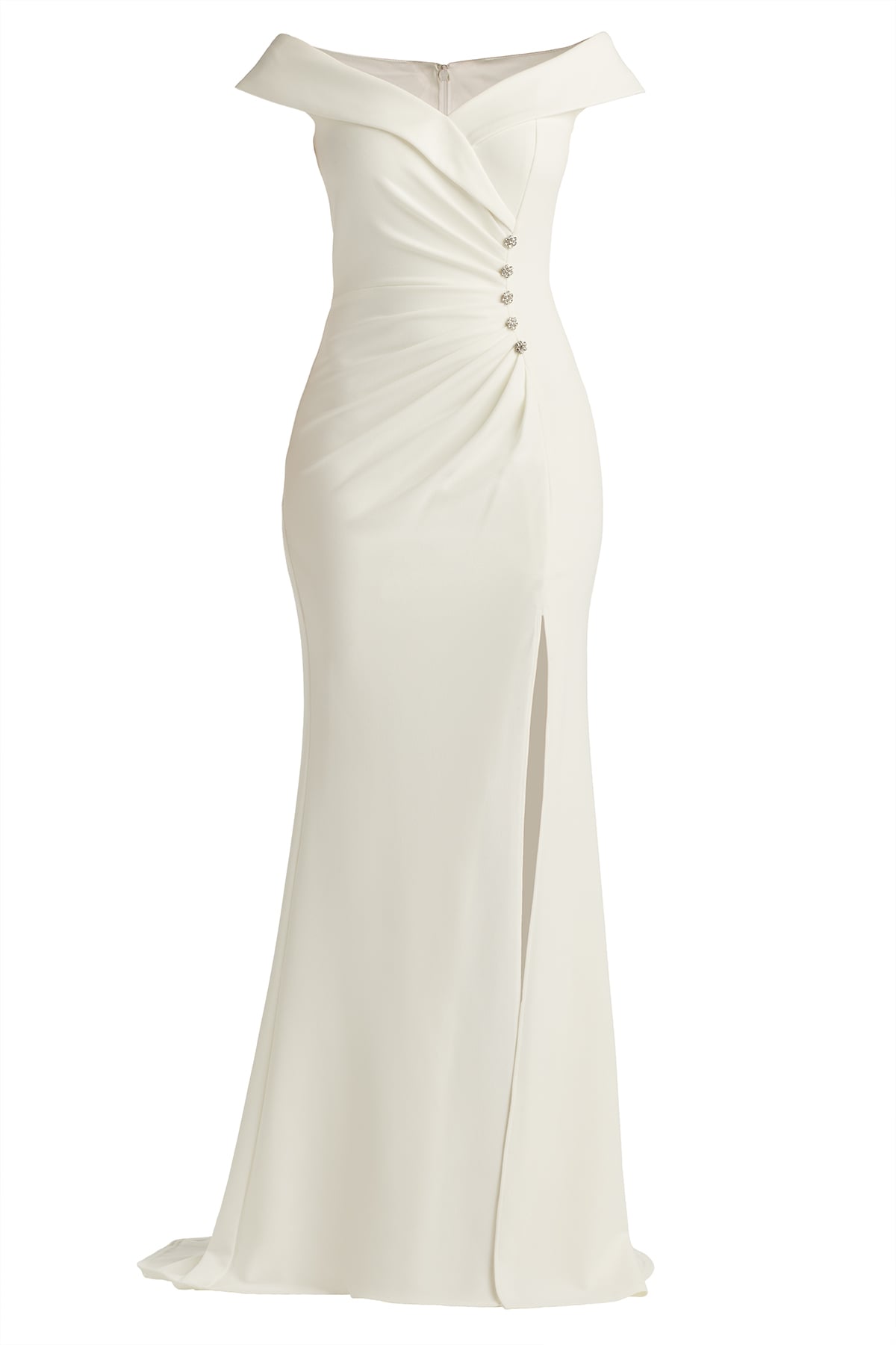 Ames Off-Shoulder Gown