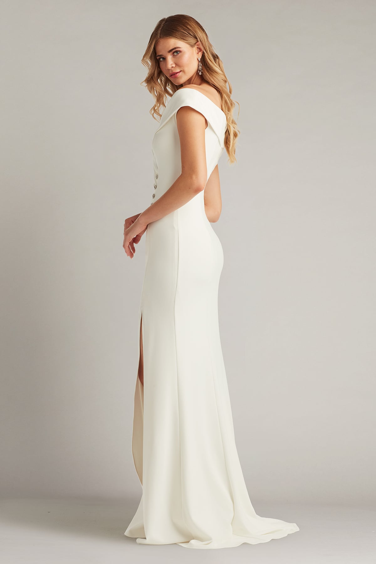 Ames Off-Shoulder Gown
