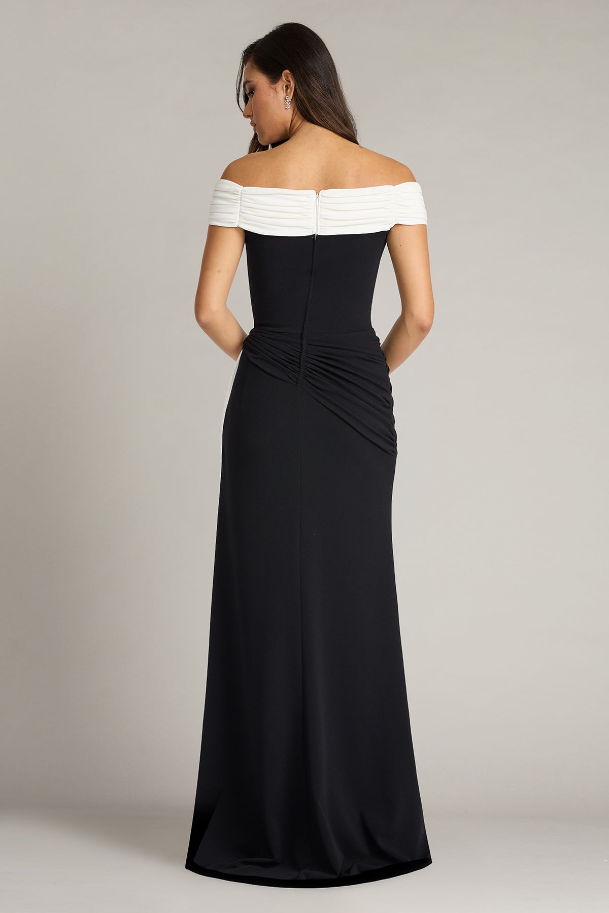 Lohner Draped Sash Gown