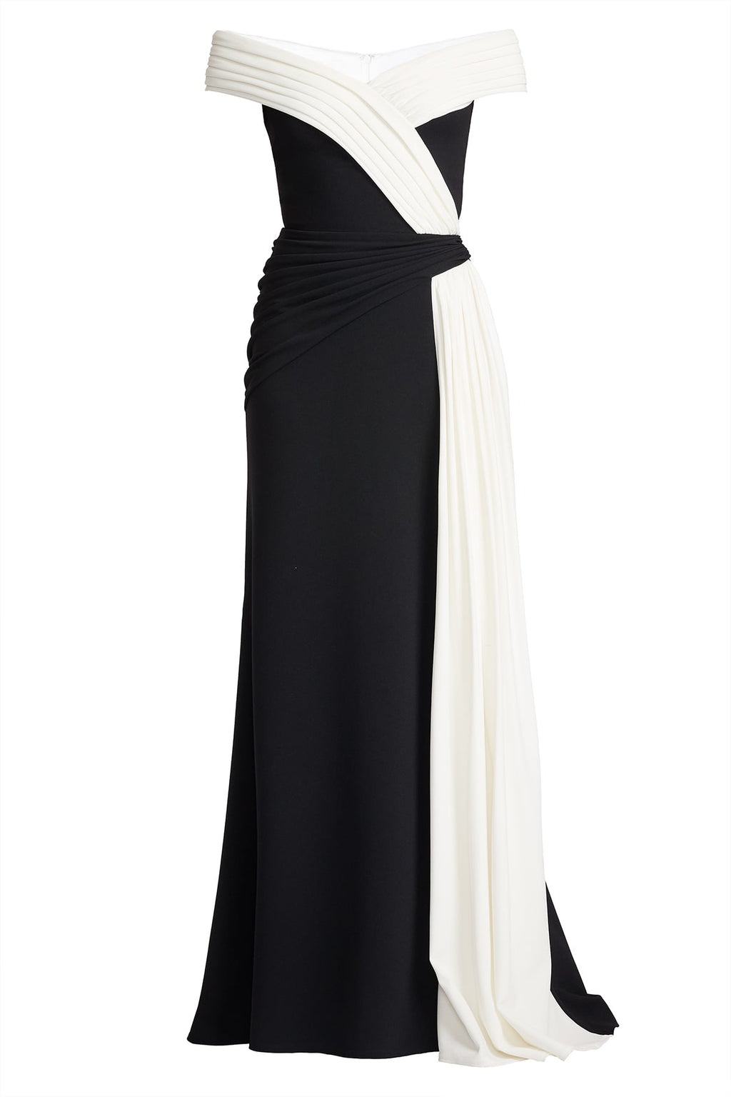Lohner Draped Sash Gown