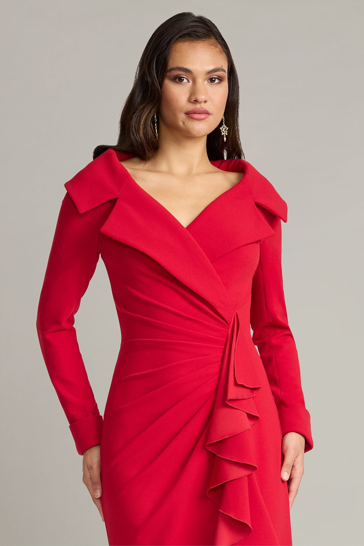 Noma Portrait Collar Gown