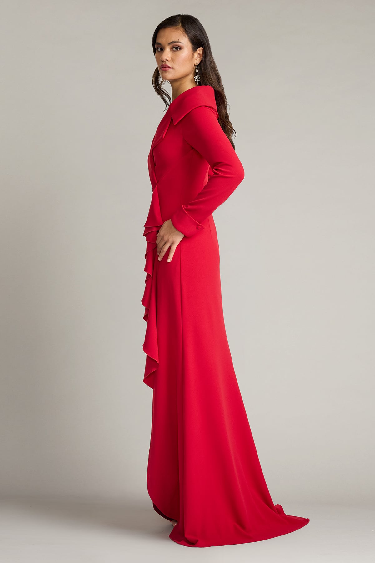 Noma Portrait Collar Gown