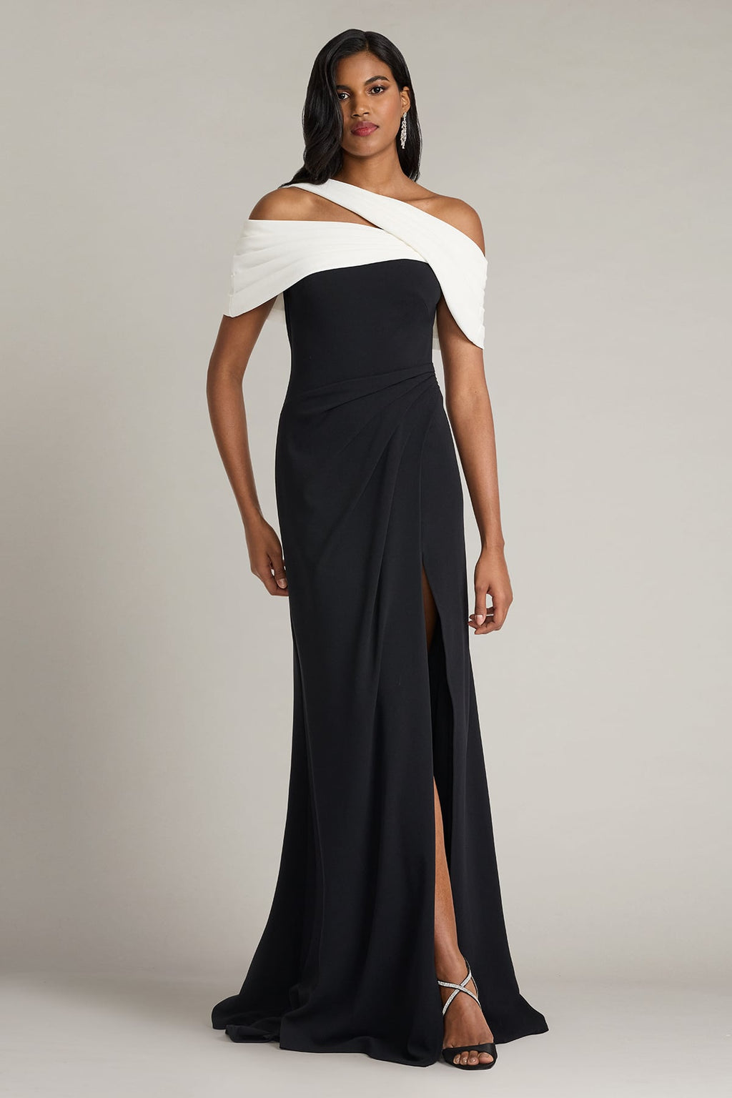Sumit One-Shoulder Drape Gown Tadashi Shoji Official Online Boutique Sumit One-Shoulder Drape Gown Tadashi Shoji Official Online Boutique