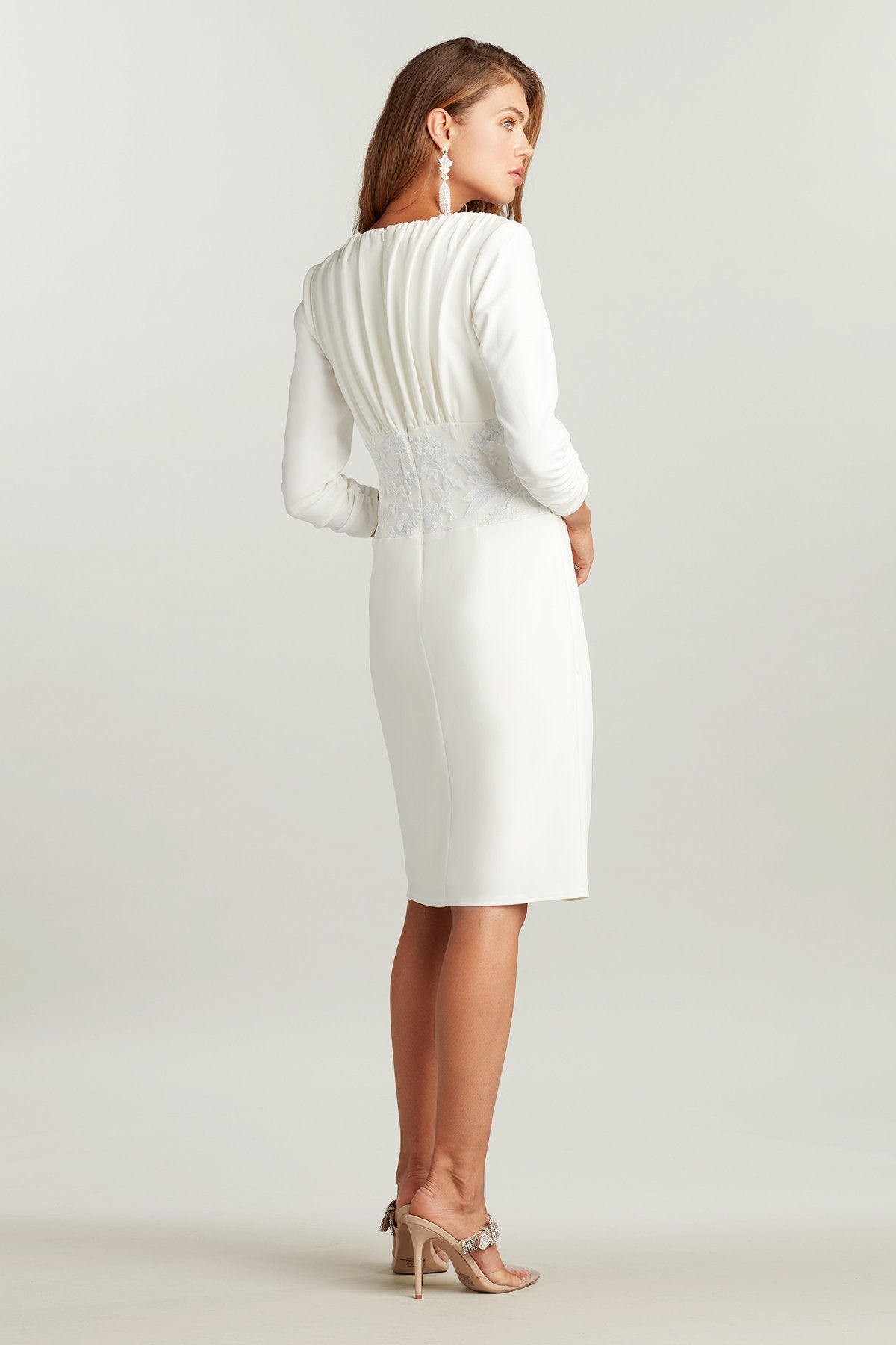 Wesley Twist-Drape Dress