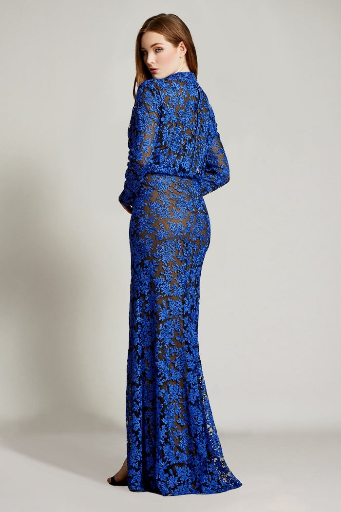Kita Floral Slit Gown