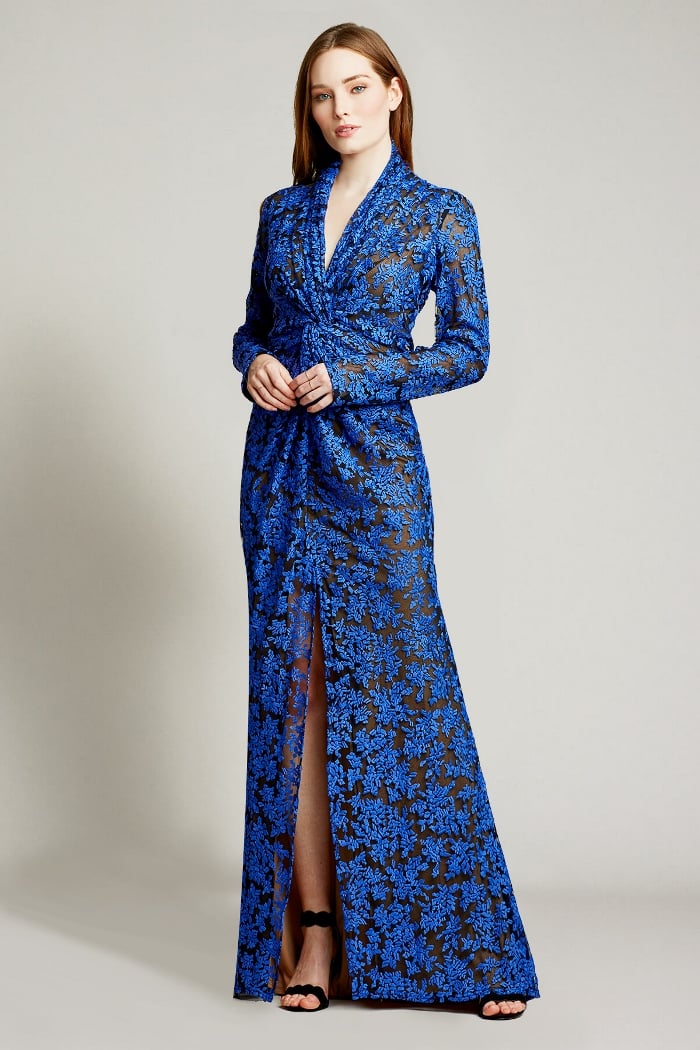 Kita Floral Slit Gown