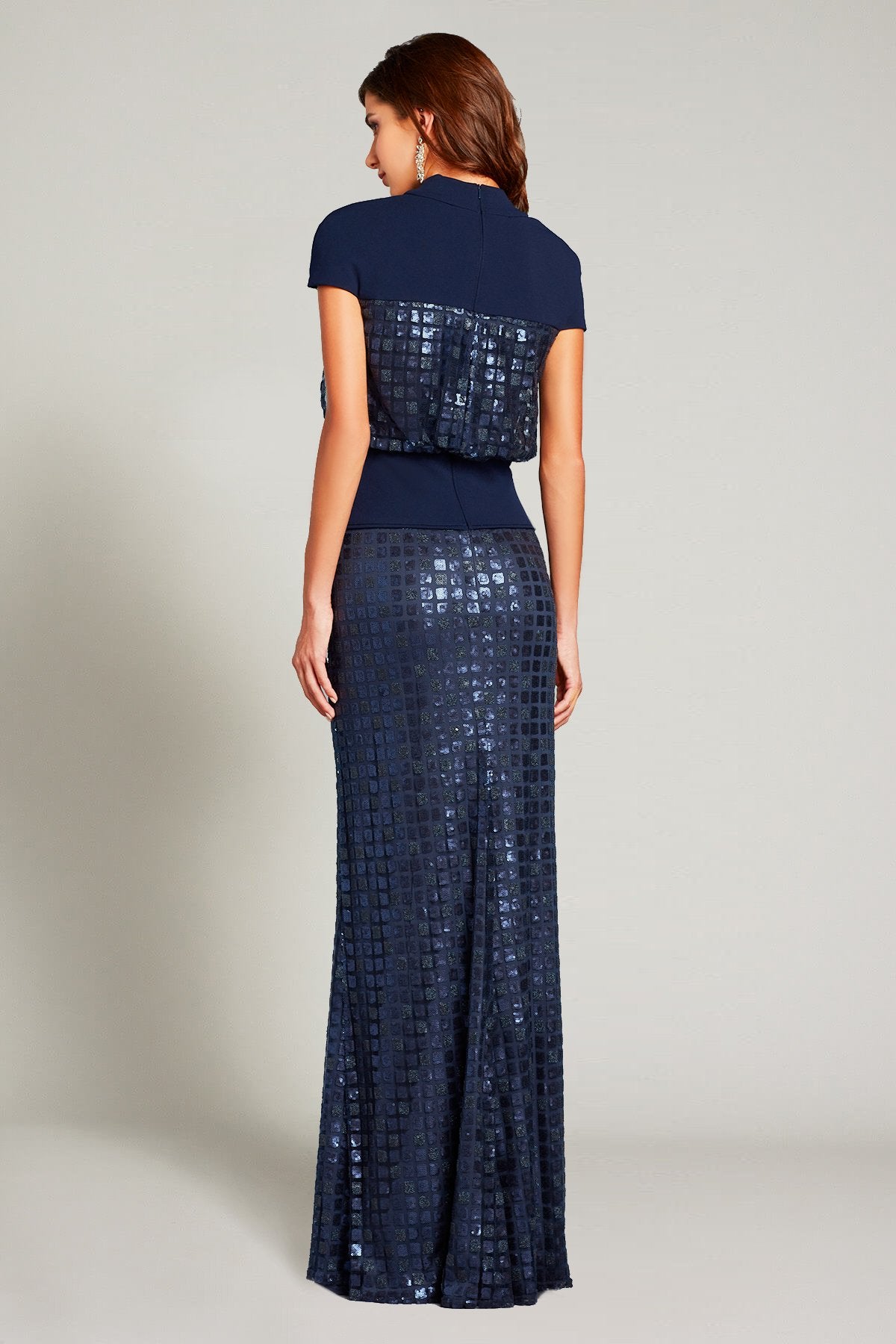 Kyo Embroidered High Slit Gown