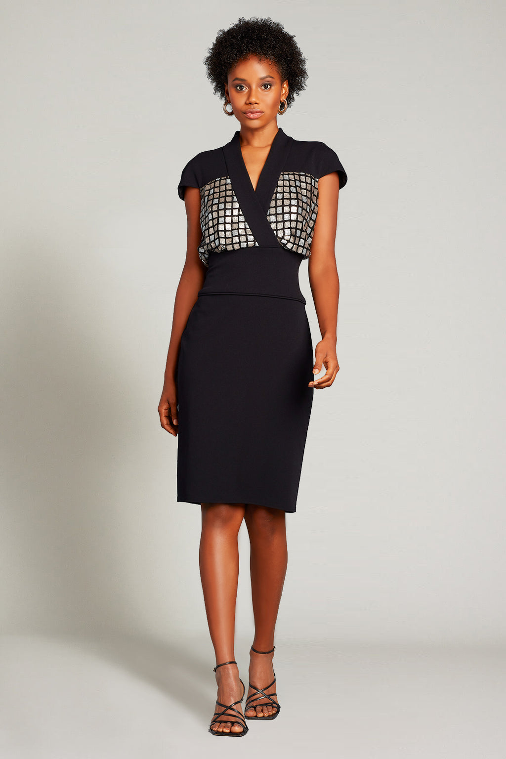 Raku Embroidered Blousson Dress 