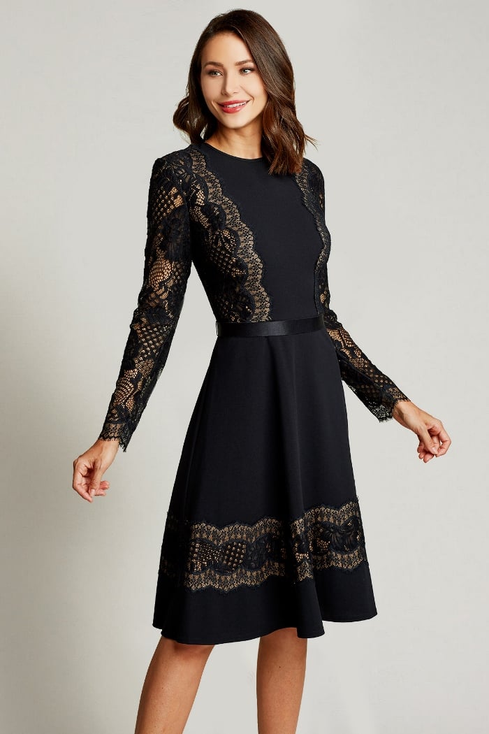 Aratami Kimono Inspired Lace Dress