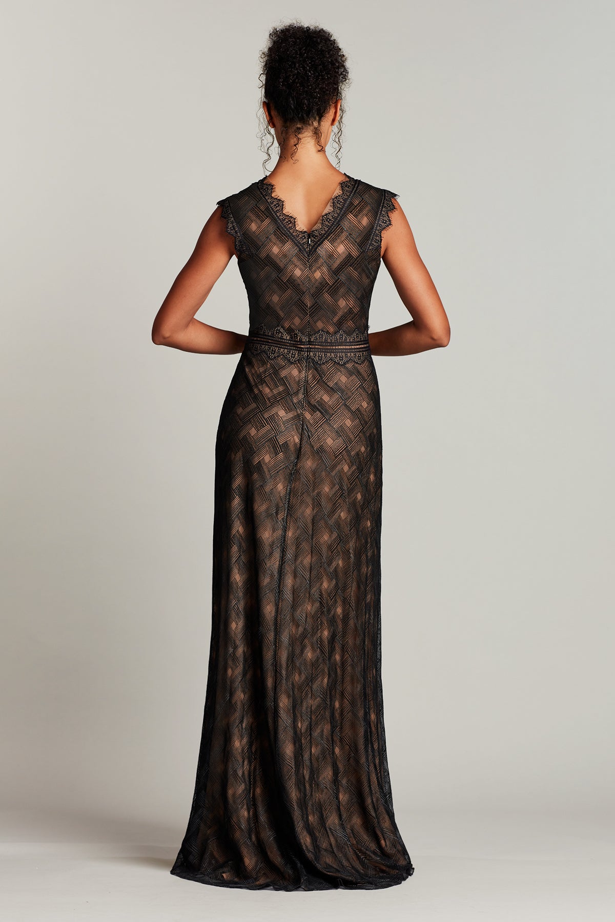 Naran Embroidered Tulle Gown