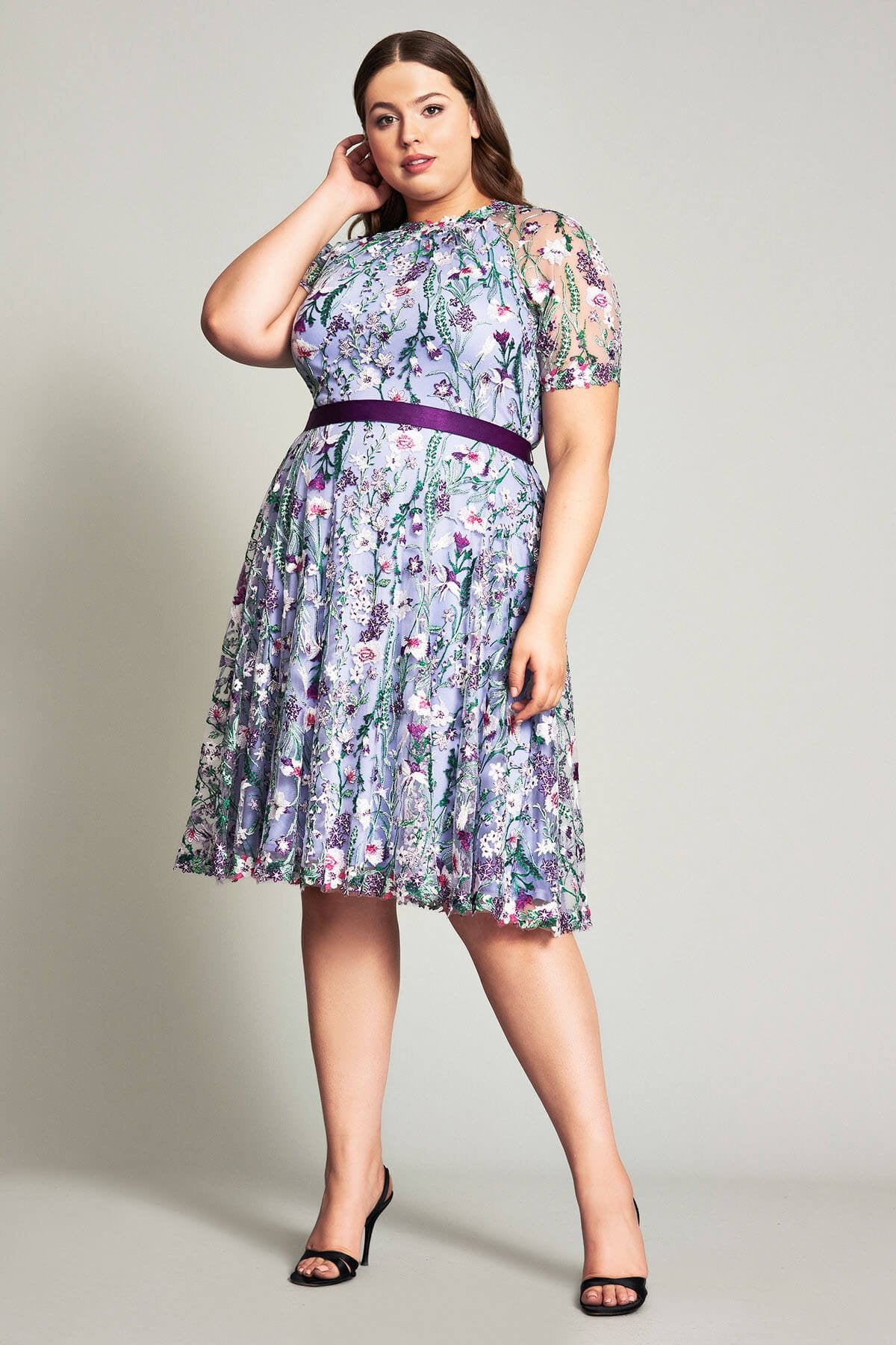 Maiya Embroidered Floral Dress