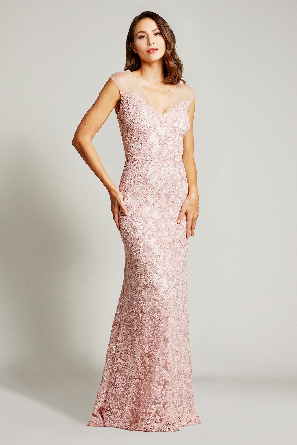 Reina Embroidered Gown