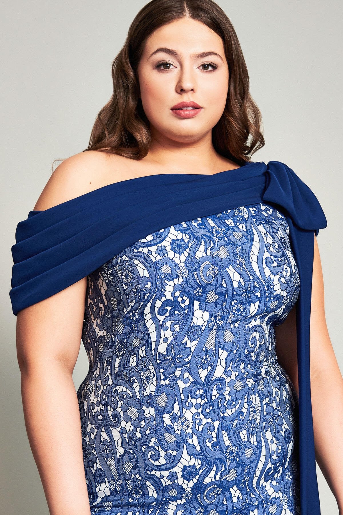 Ahmaya ASYMMETRIC Gown - PLUS SIZE