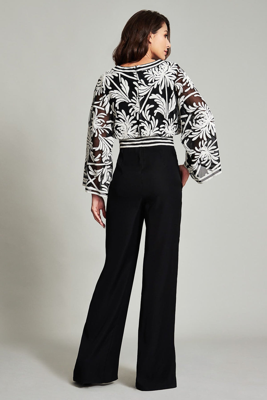 Kairi Chrysanthemum Kimono Jumpsuit