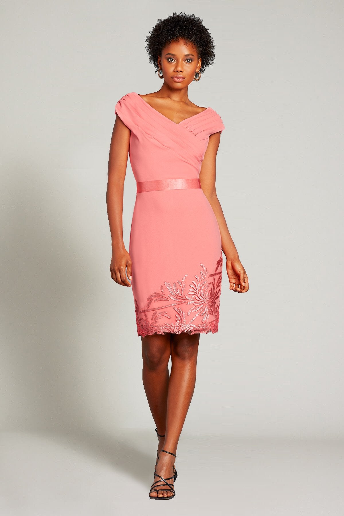 Kumi Crisscross Bodice Grown Dress