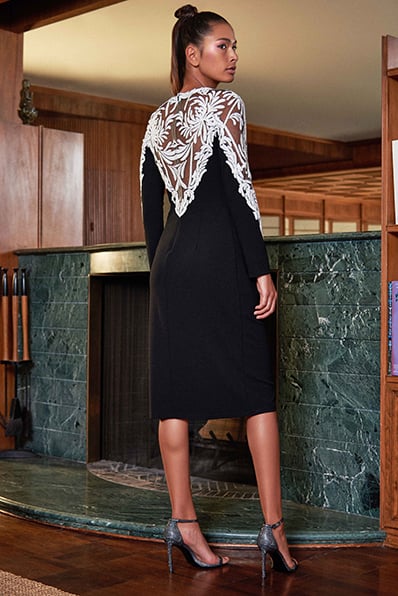 Jona Sheer Back Dress