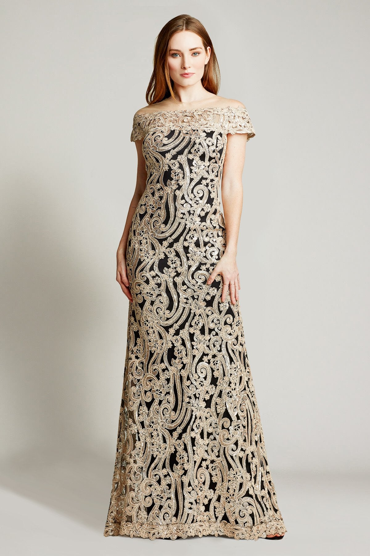 Morina Off-Shoulder Gown