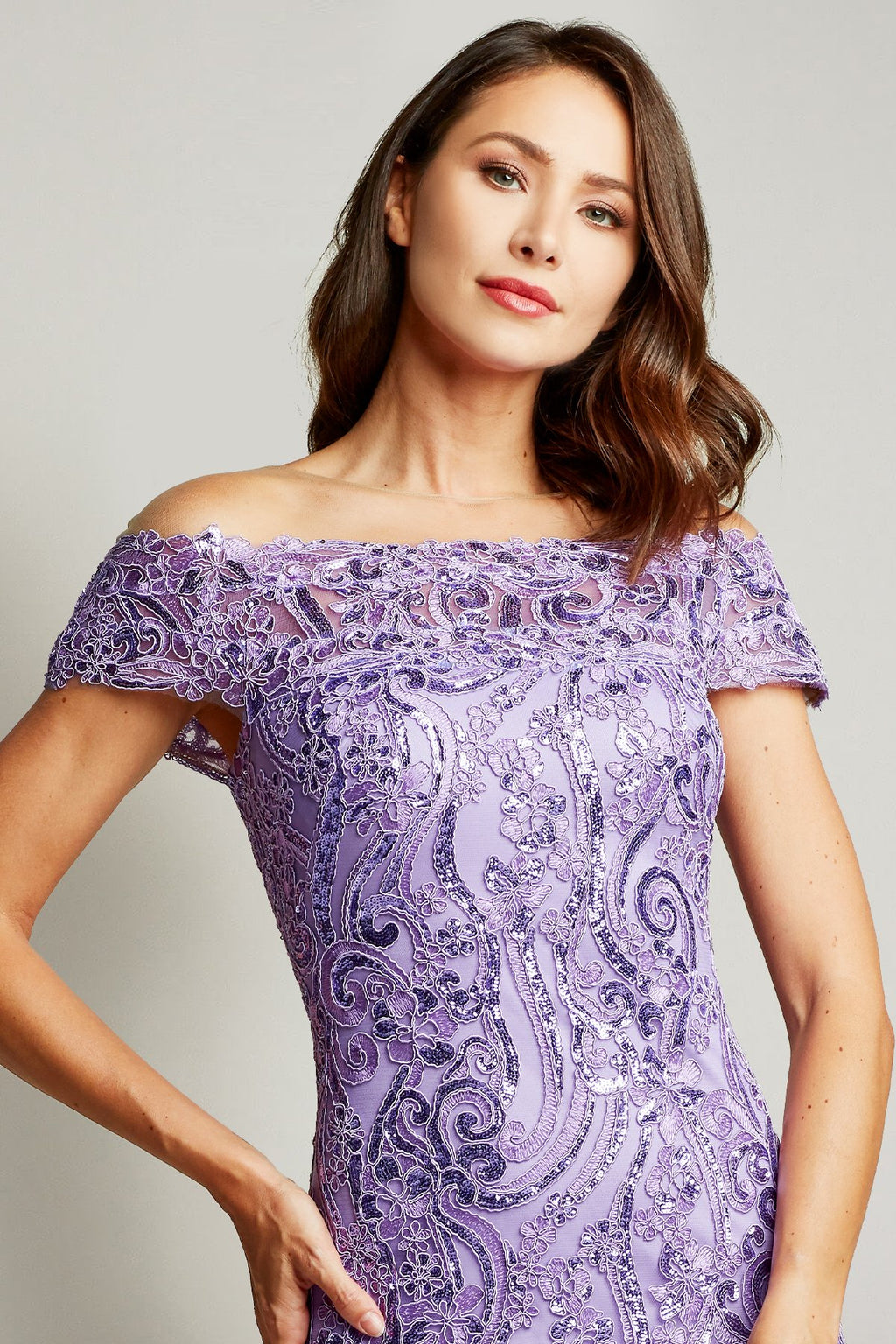 Morina Off-Shoulder Gown
