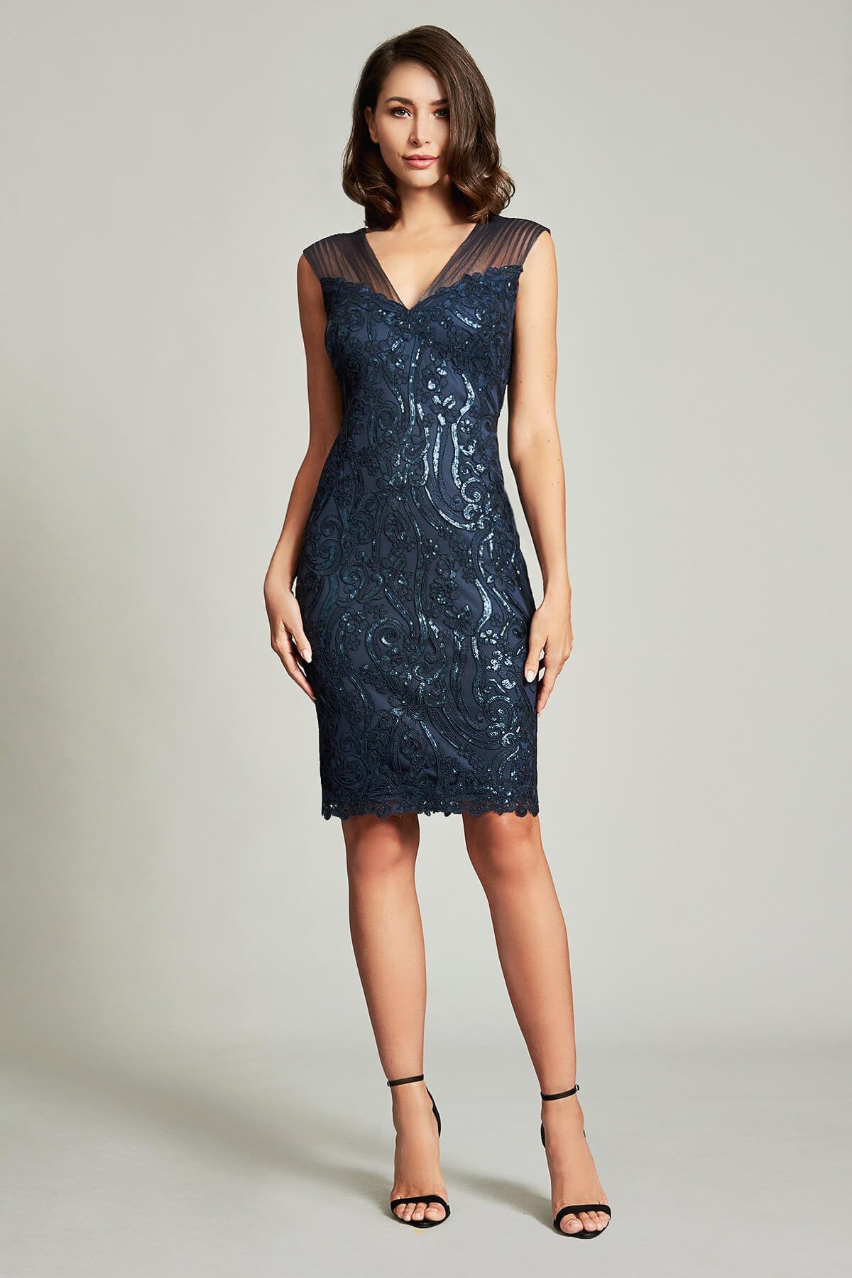 Danuja Embroidered Tulle Dress