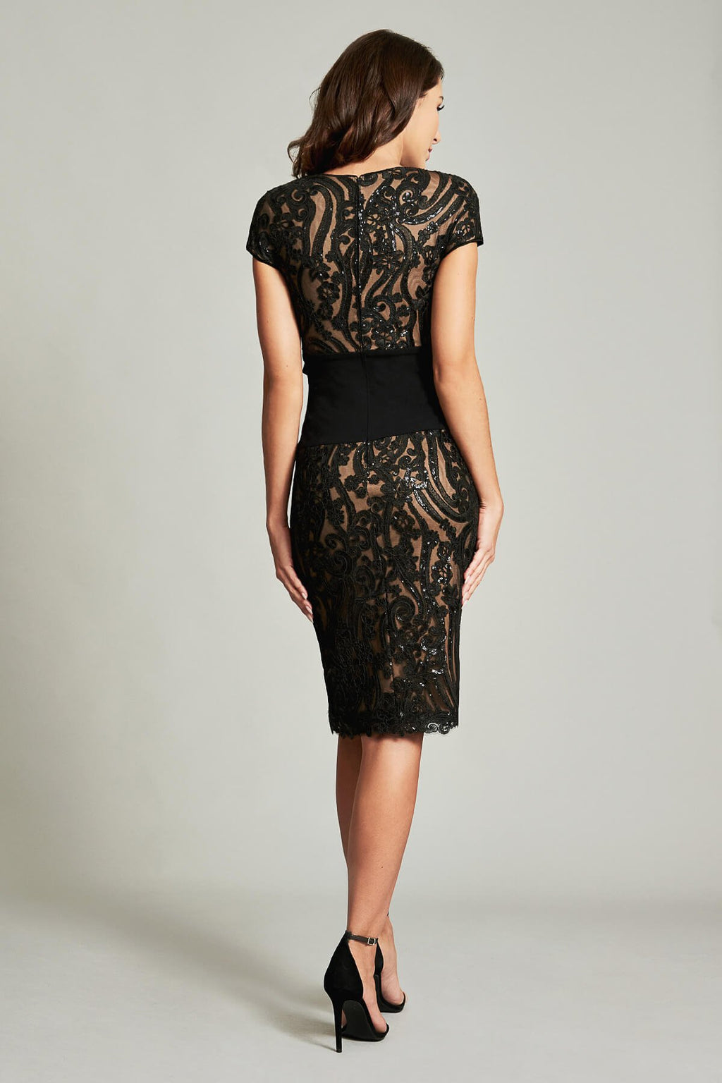 Hitomi Embroidered Tulle Dress