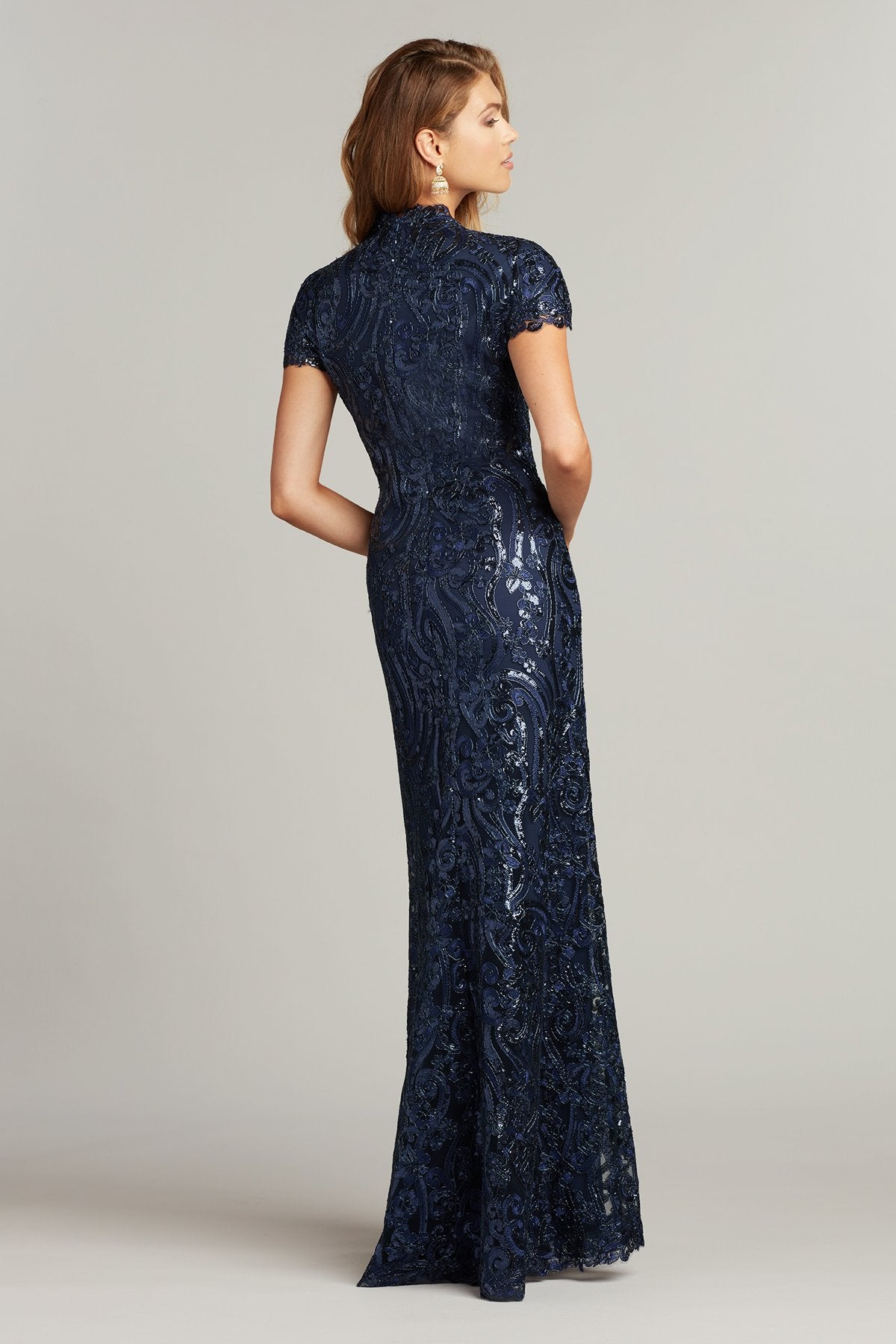 Balla Sequin Embroidered Gown