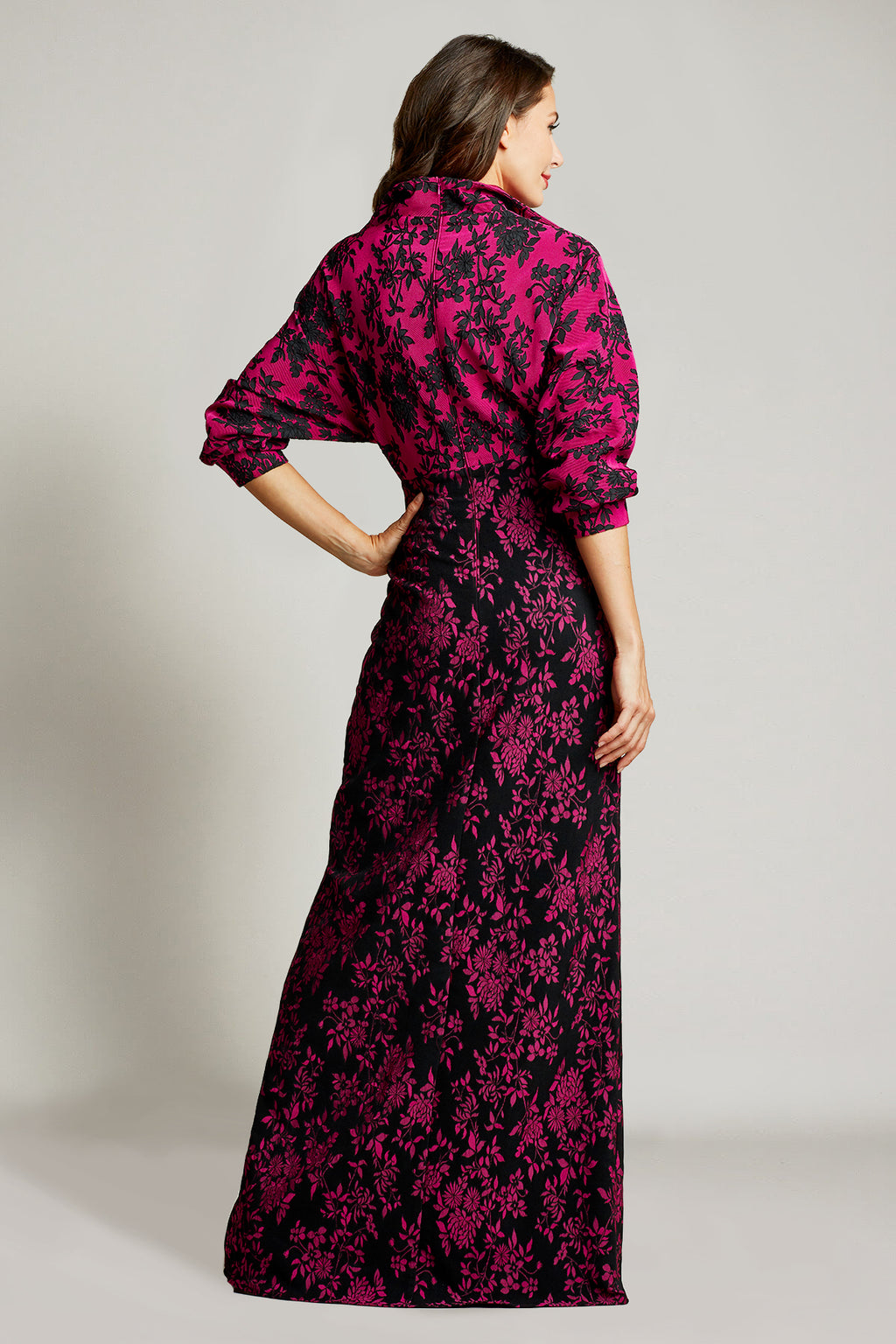Hikari Wing Collar Gown
