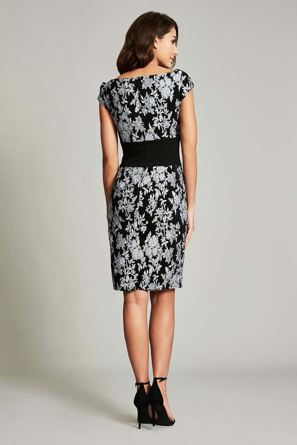 Sanyu Stretch Jacquard Dress