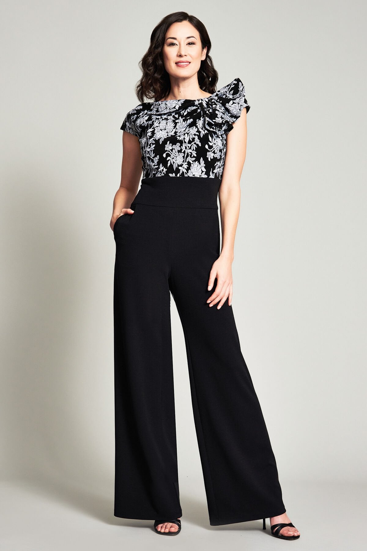 Aiko Jacquard Jumpsuit