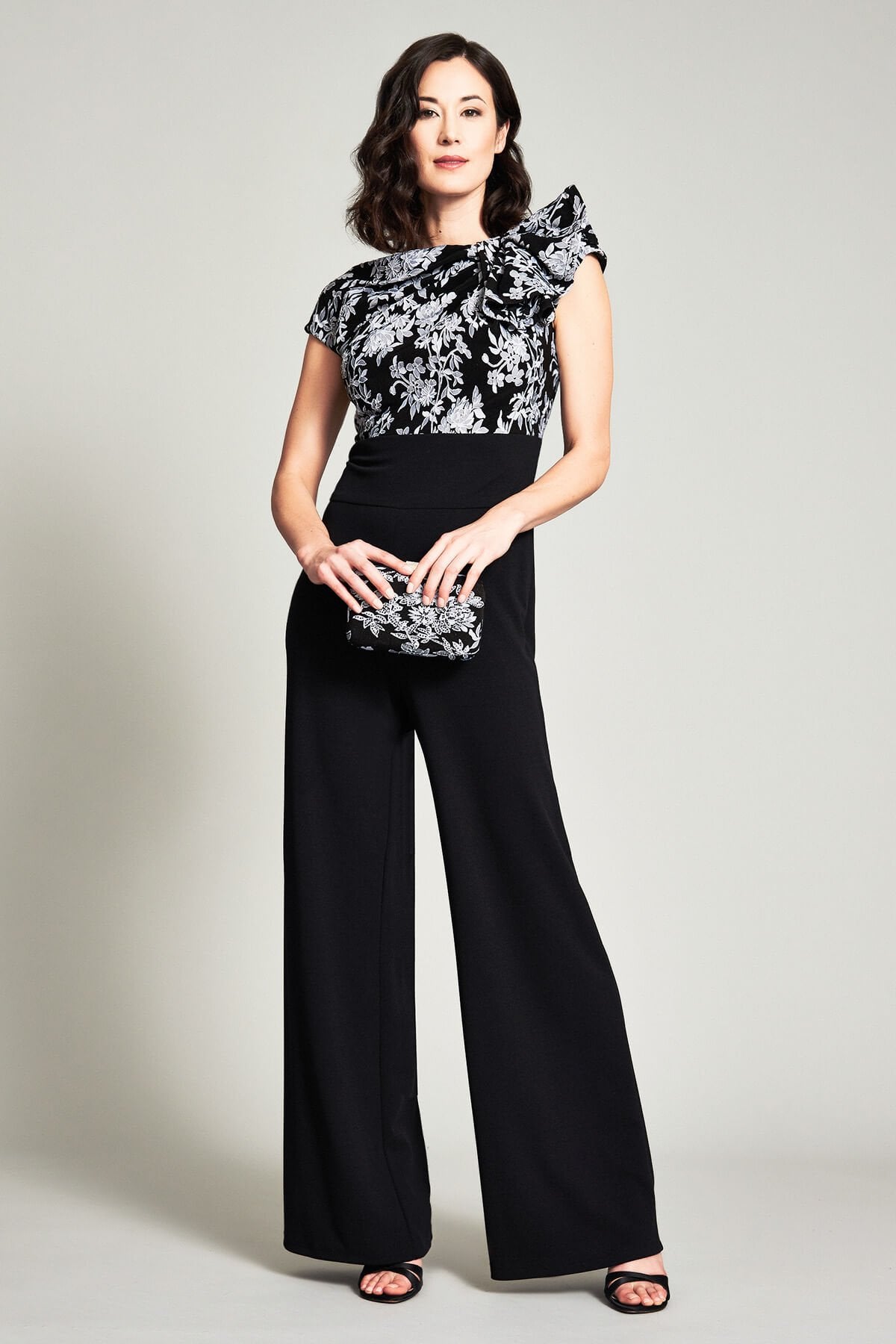 Aiko Jacquard Jumpsuit