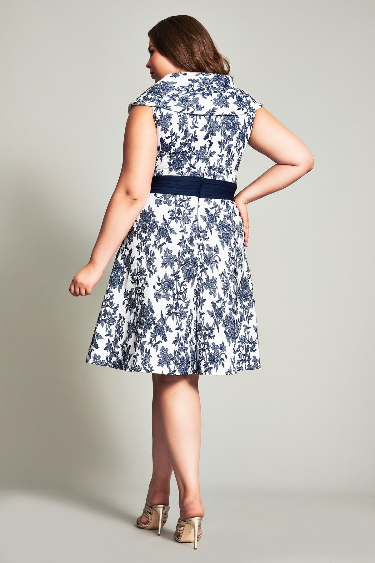 Botan Belted Dress - PLUS SIZE