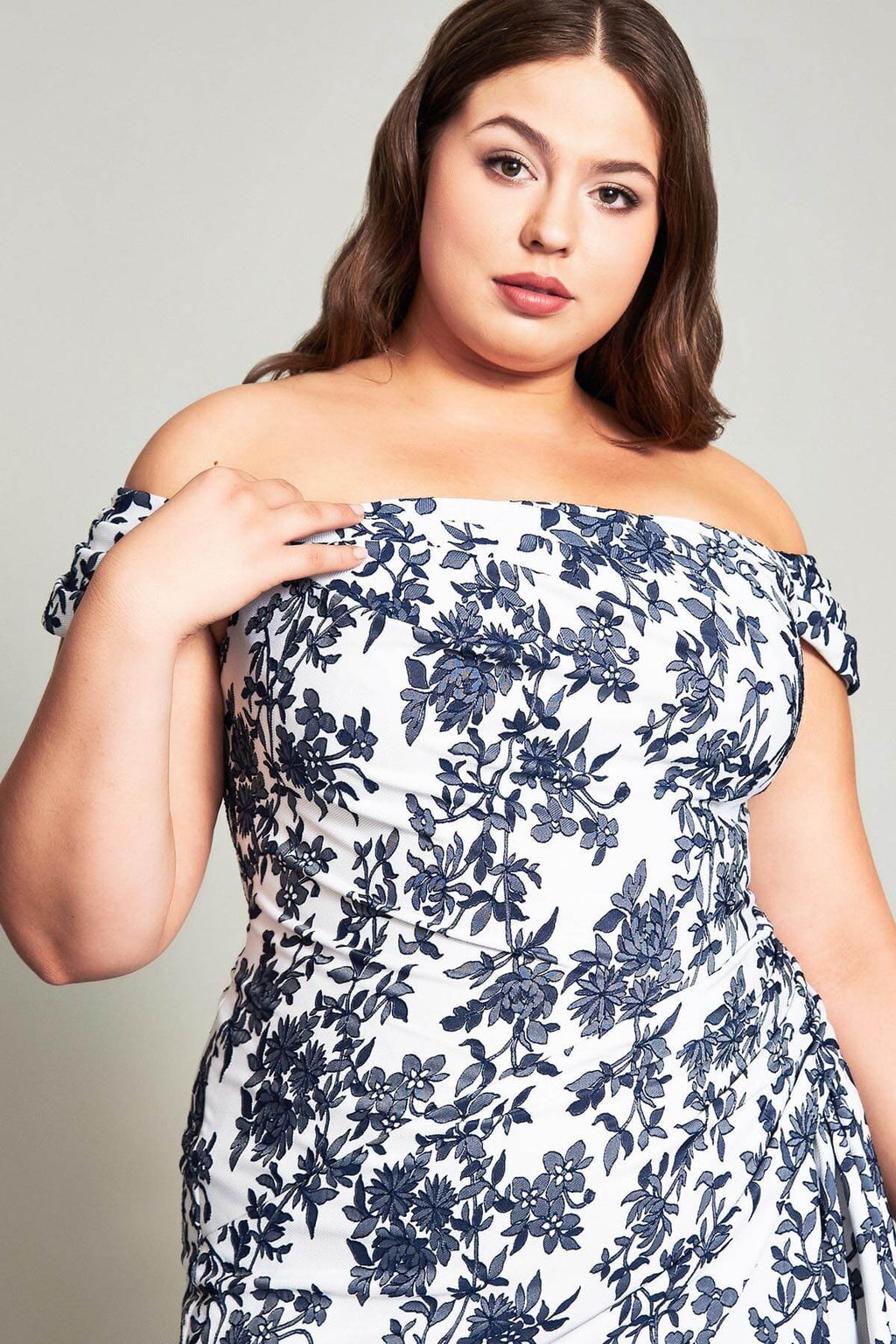 Airi Off-Shoulder Gown - PLUS SIZE
