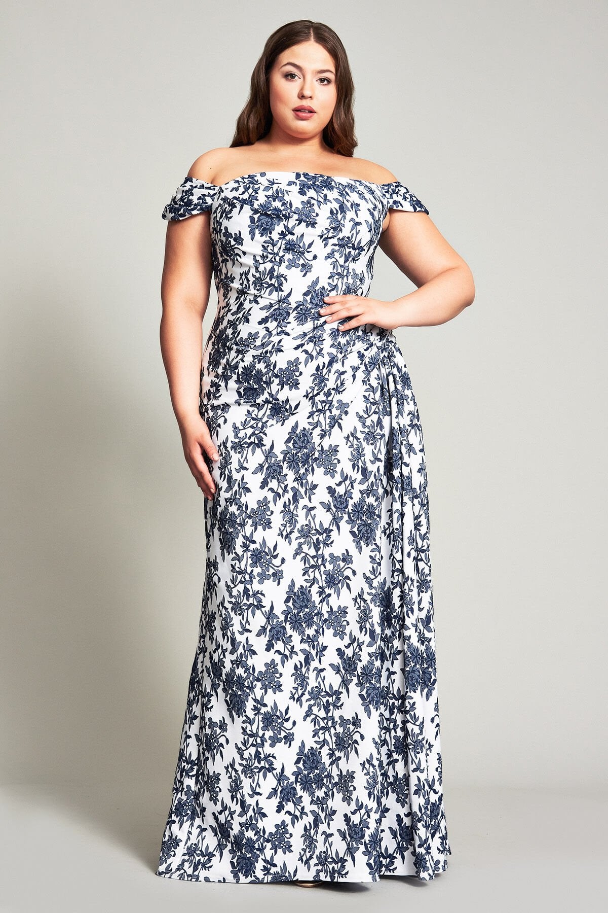 Airi Off-Shoulder Gown - PLUS SIZE